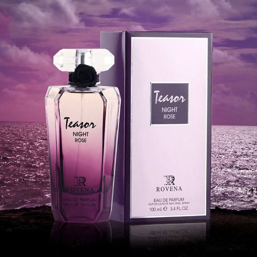 خرید آنلاین عطر جذاب زنانه لانکوم ترزور میدنایت رز برند روونا فرانسه - اسانس فرانسوی