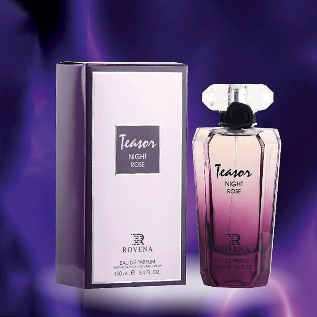 خرید اینترنتی عطر جذاب زنانه لانکوم ترزور میدنایت رز برند روونا فرانسه - اسانس فرانسوی