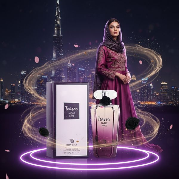 عطر جذاب زنانه لانکوم ترزور میدنایت رز برند روونا فرانسه - اسانس فرانسوی