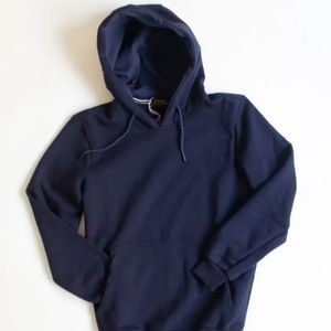 هودی مردانه ساده بیسیک سورمه ای