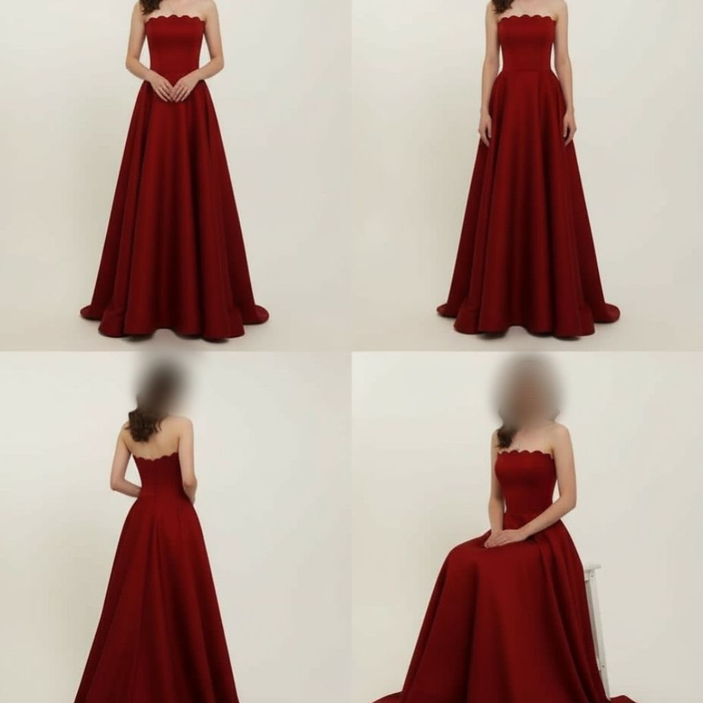 خرید اینترنتی لباس مجلسی دکلته