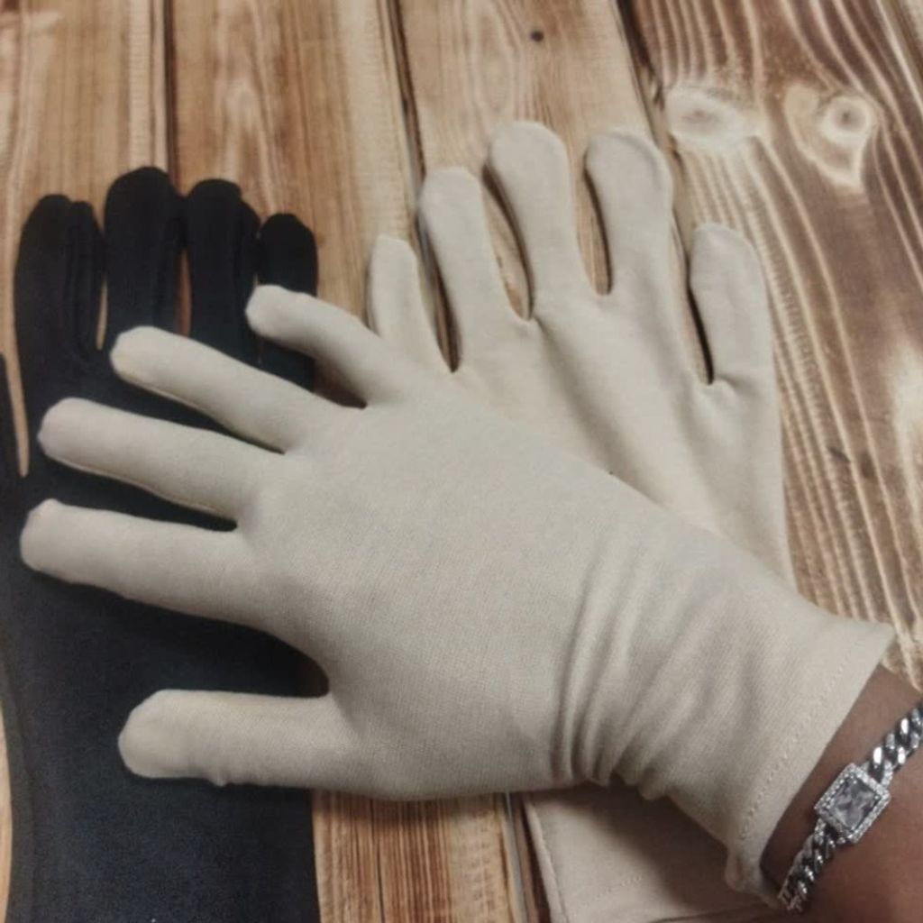 قیمت ارزان دستکش نخی زنانه