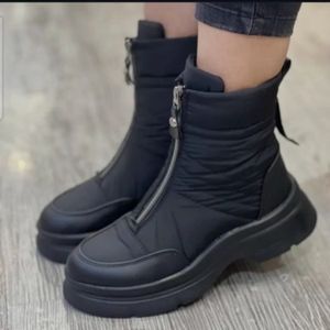 فروش اینترنتی بوت زنانه نیم بوت بوت وسط زیپ زنانه
