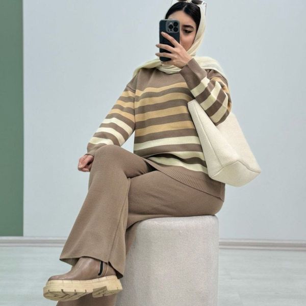 بافت زنانه و دخترانه طرح لطیف و ضخیم