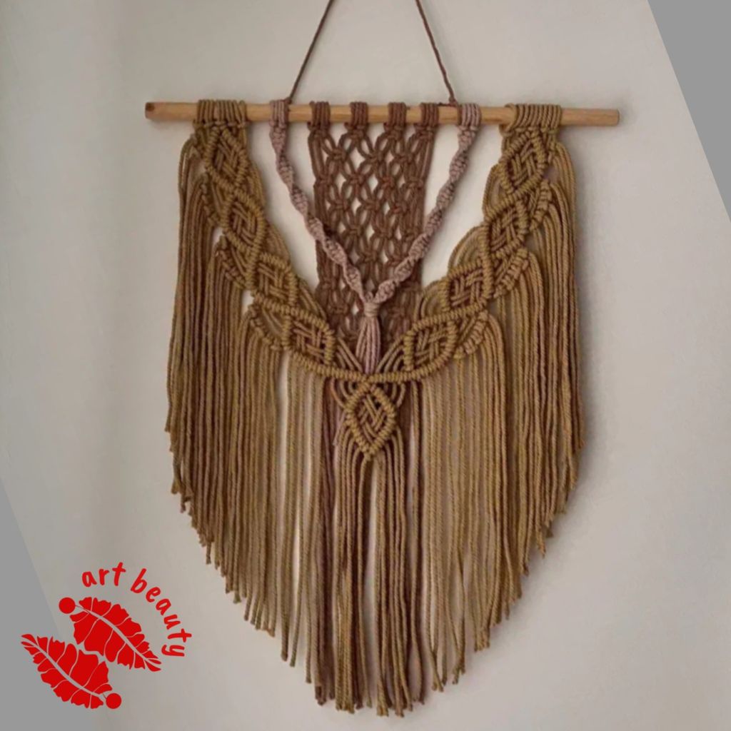 مشخصات دکوری اویز مکرومه مدل دلارز