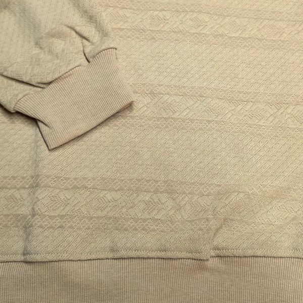 بلوز یقه گرد مردانه پاییزه مراکشی پنبه کرم