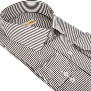 پیراهن مردانه دیپلمات رنگ طوسی تیره کد 5250