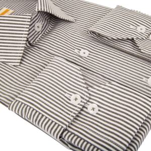 مشخصات پیراهن مردانه دیپلمات رنگ طوسی تیره کد 5250