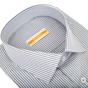 فروش اینترنتی پیراهن مردانه دیپلمات رنگ طوسی آبی کد 5251