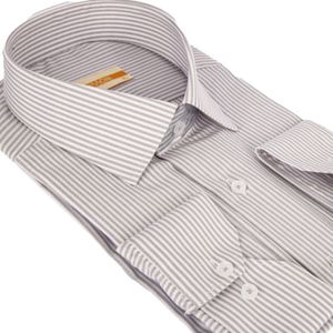 پیراهن مردانه دیپلمات رنگ طوسی روشن کد 5252