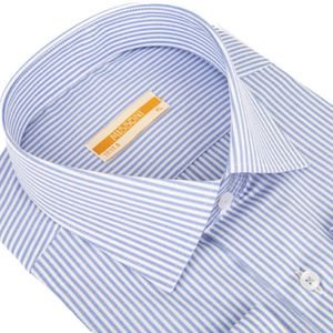 خرید آنلاین پیراهن مردانه دیپلمات رنگ آبی کد 5253