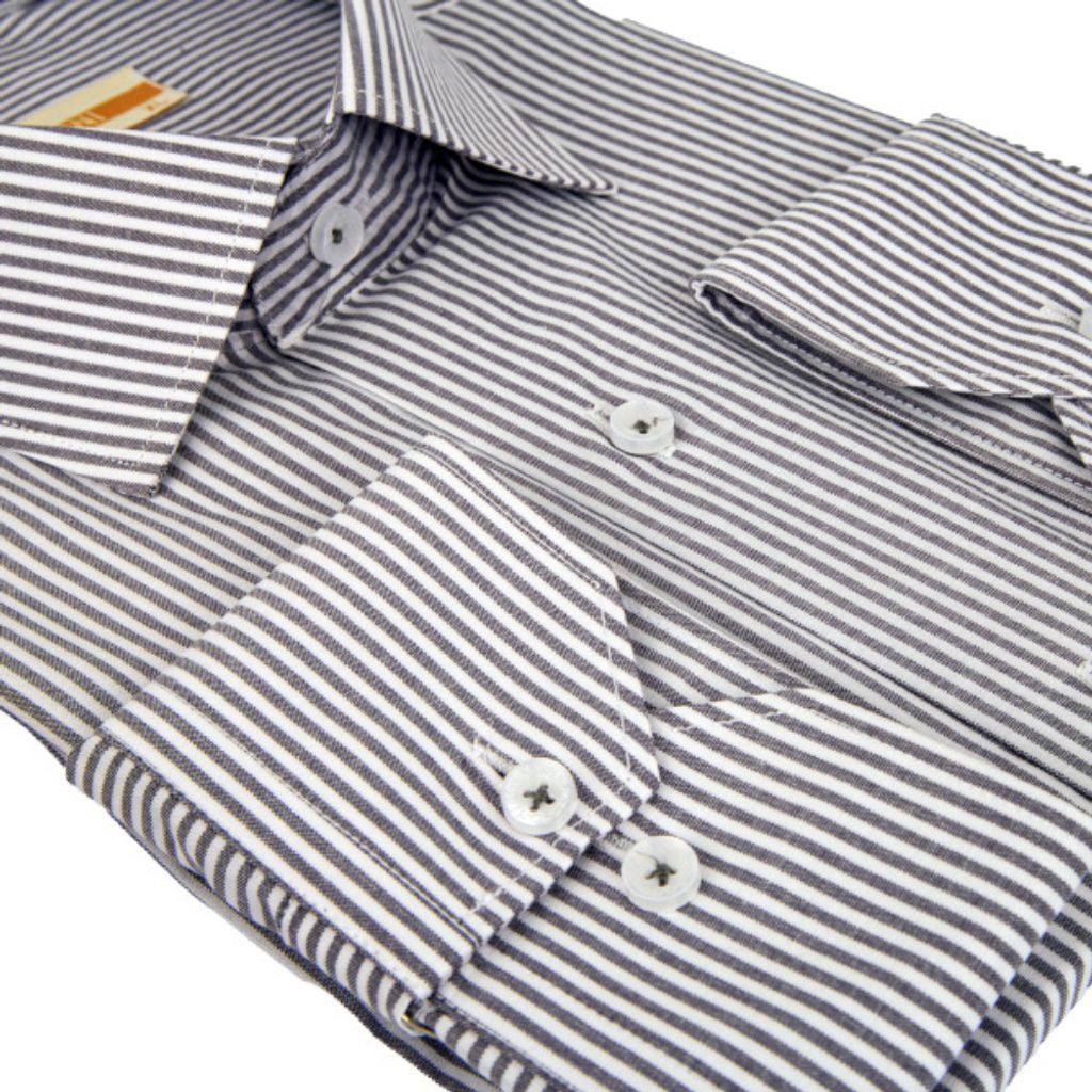 مشخصات پیراهن مردانه دیپلمات رنگ طوسی کد 5254