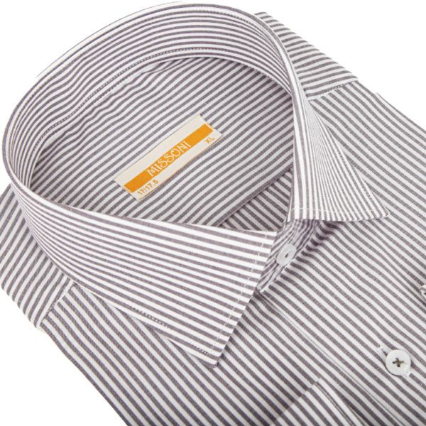 پیراهن مردانه دیپلمات رنگ طوسی کد 5254