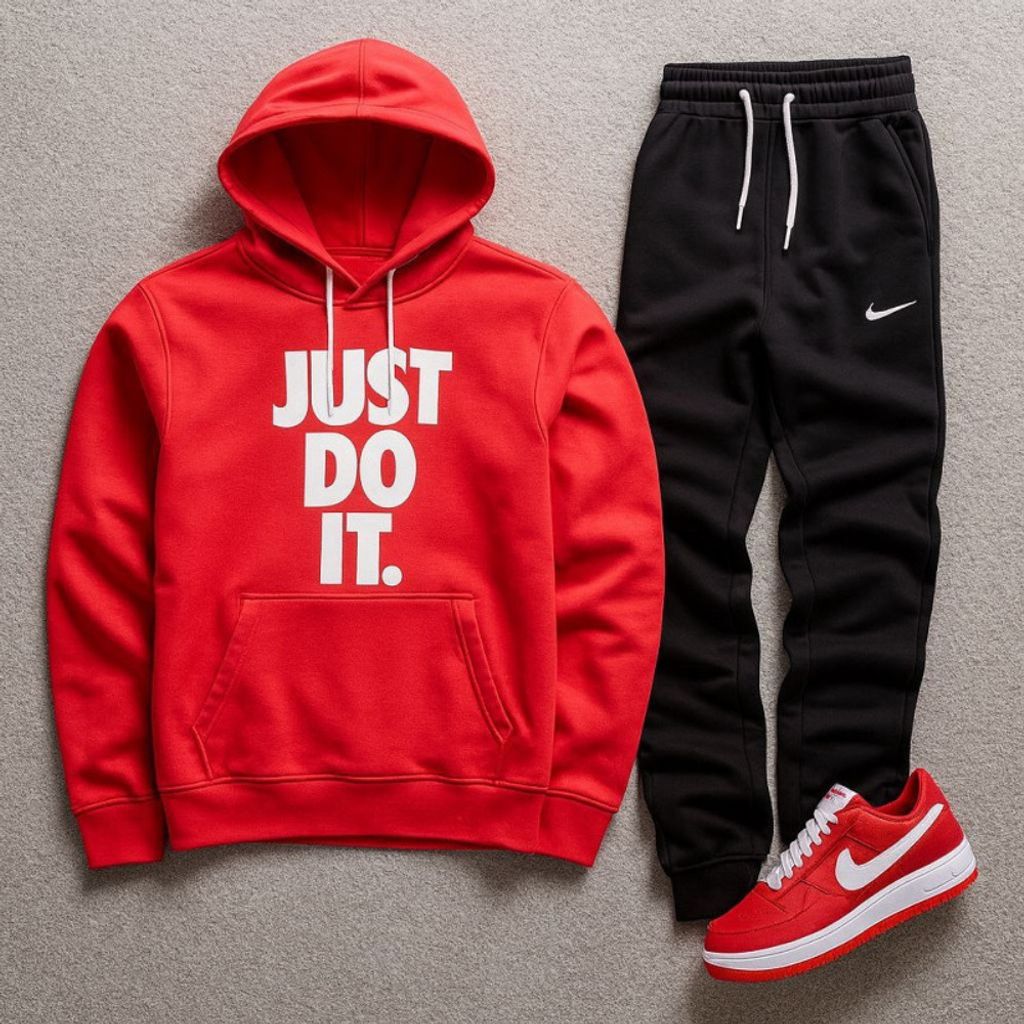 مشخصات ست هودی و شلوار Just do itمردانه مدل A33