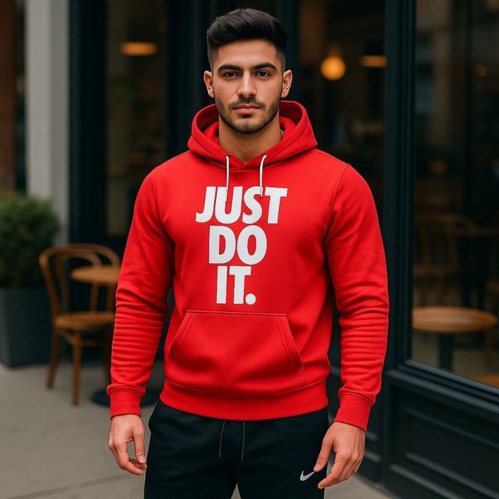 خرید آنلاین ست هودی و شلوار Just do itمردانه مدل A33
