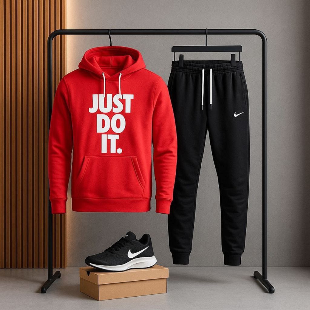 قیمت ست هودی و شلوار Just do itمردانه مدل A33