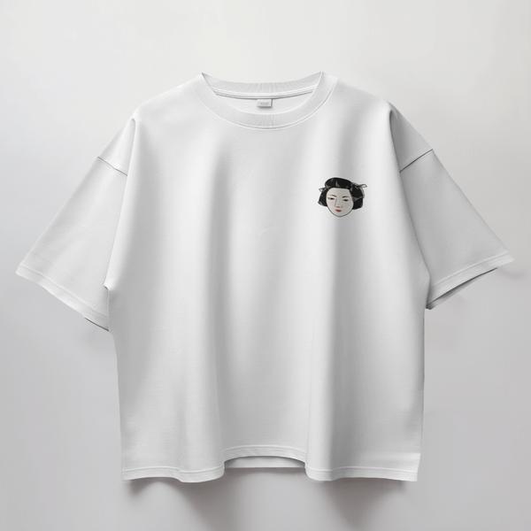 تیشرت طرح چهره - کاکلشن ژاپنی