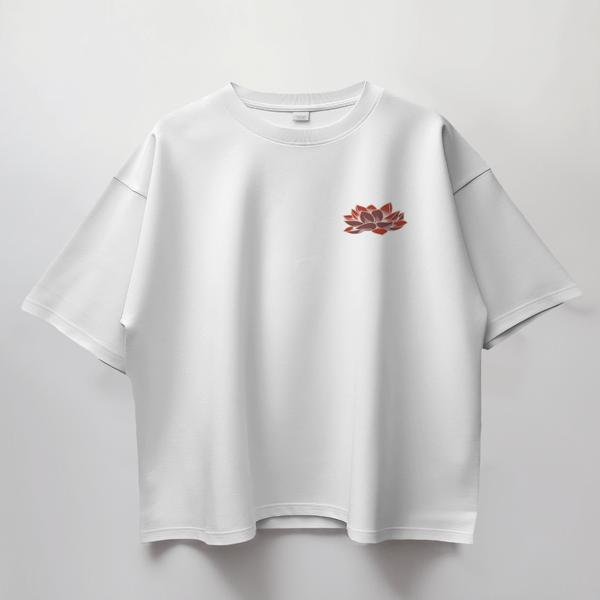 تیشرت طرح گلبرگ کالکشن ژاپنی