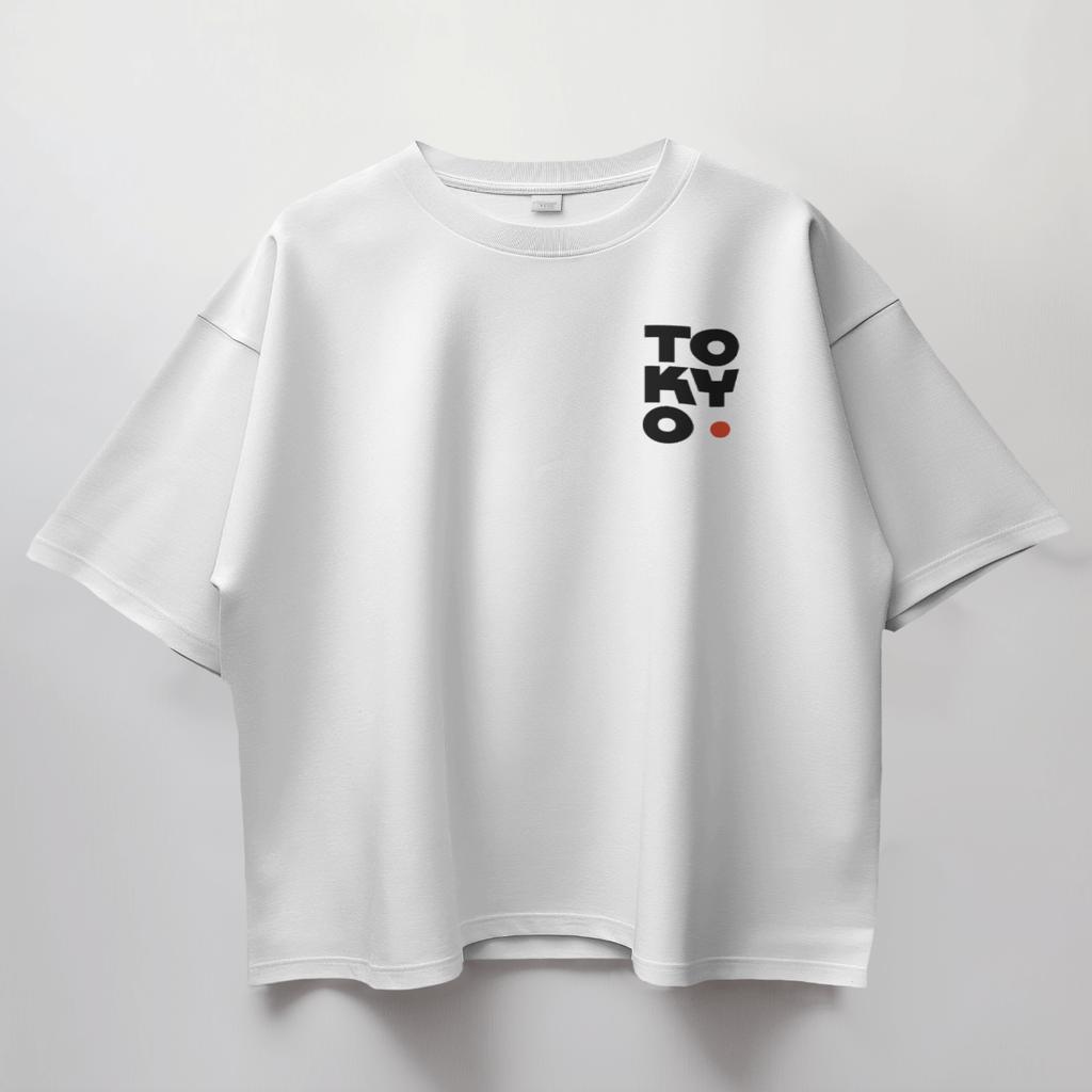 خرید اینترنتی قیمت تیشرت طرح توکیو - قواره باکسی