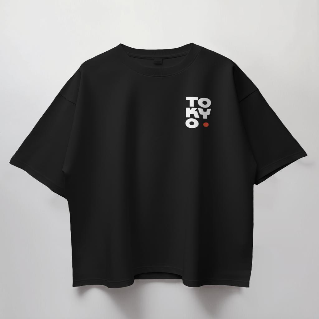 خرید اینترنتی قیمت تیشرت طرح توکیو - قواره باکسی