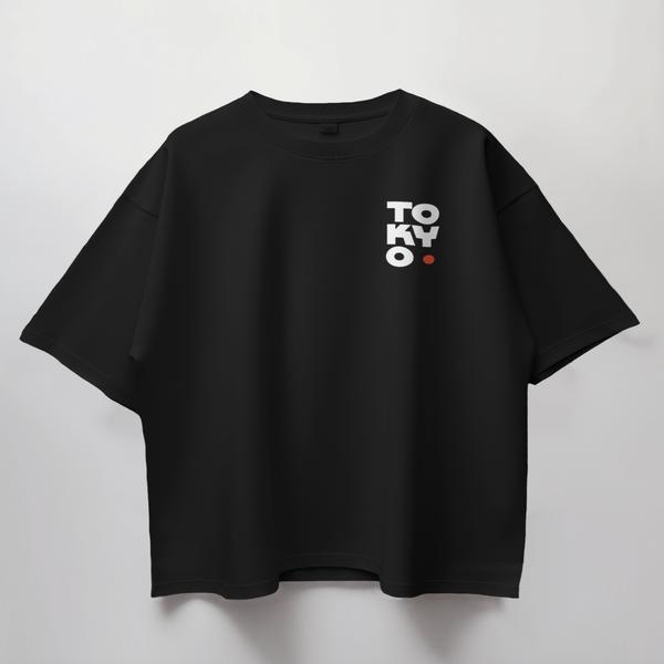 تیشرت طرح توکیو - قواره باکسی