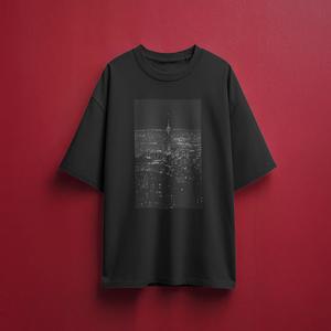 خرید اینترنتی قیمت تیشرت طرح تهران پیکسلی - قواره باکسی