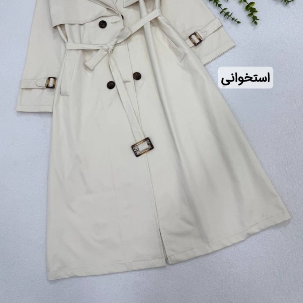 قیمت ارزان مانتو بارونی چشمک