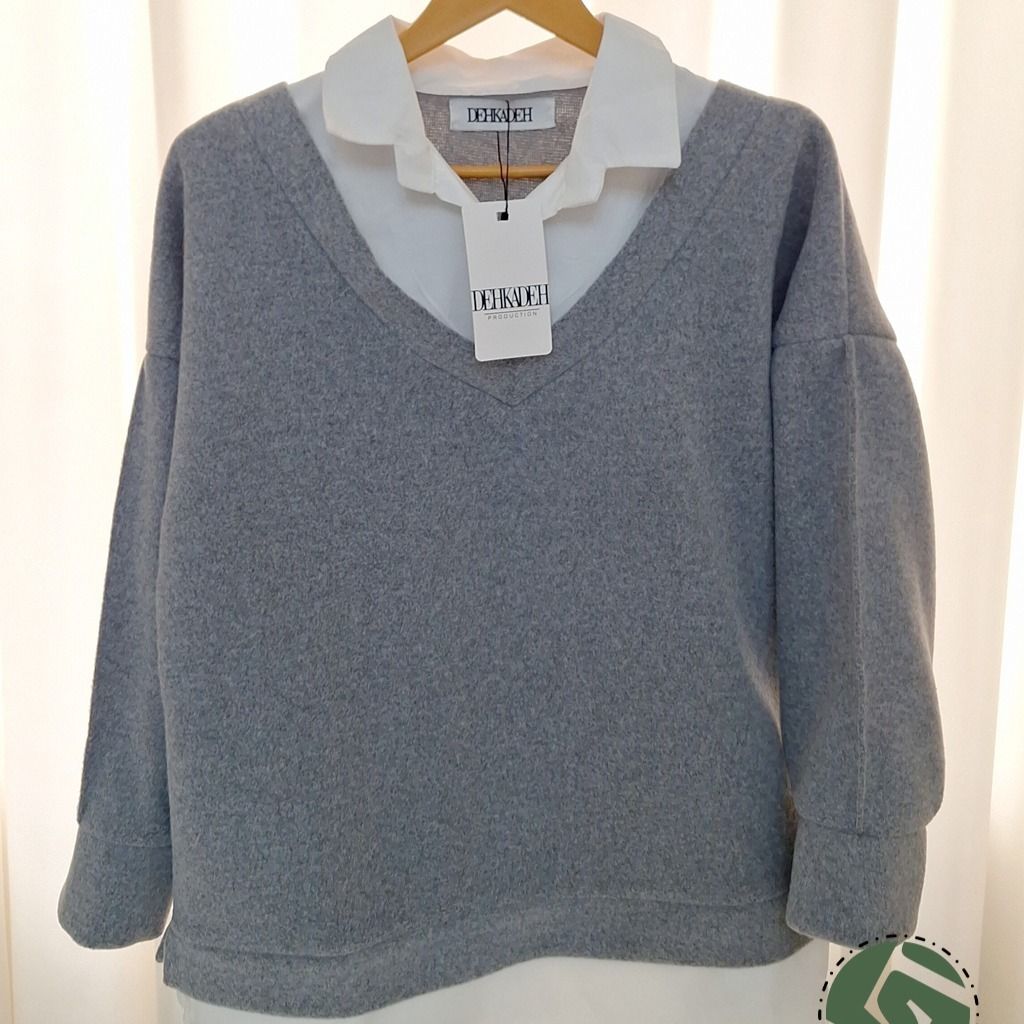 خرید اینترنتی شومیز فوتر ضخیم و گرم بالا