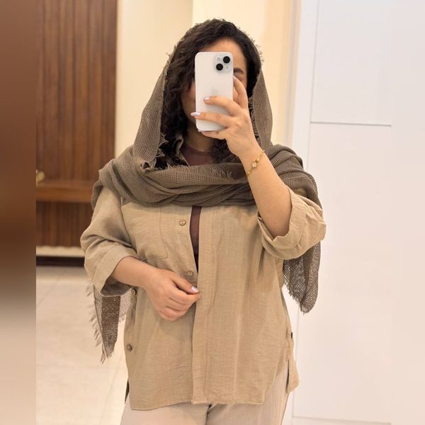 شال دورریش پاییزه حصیری