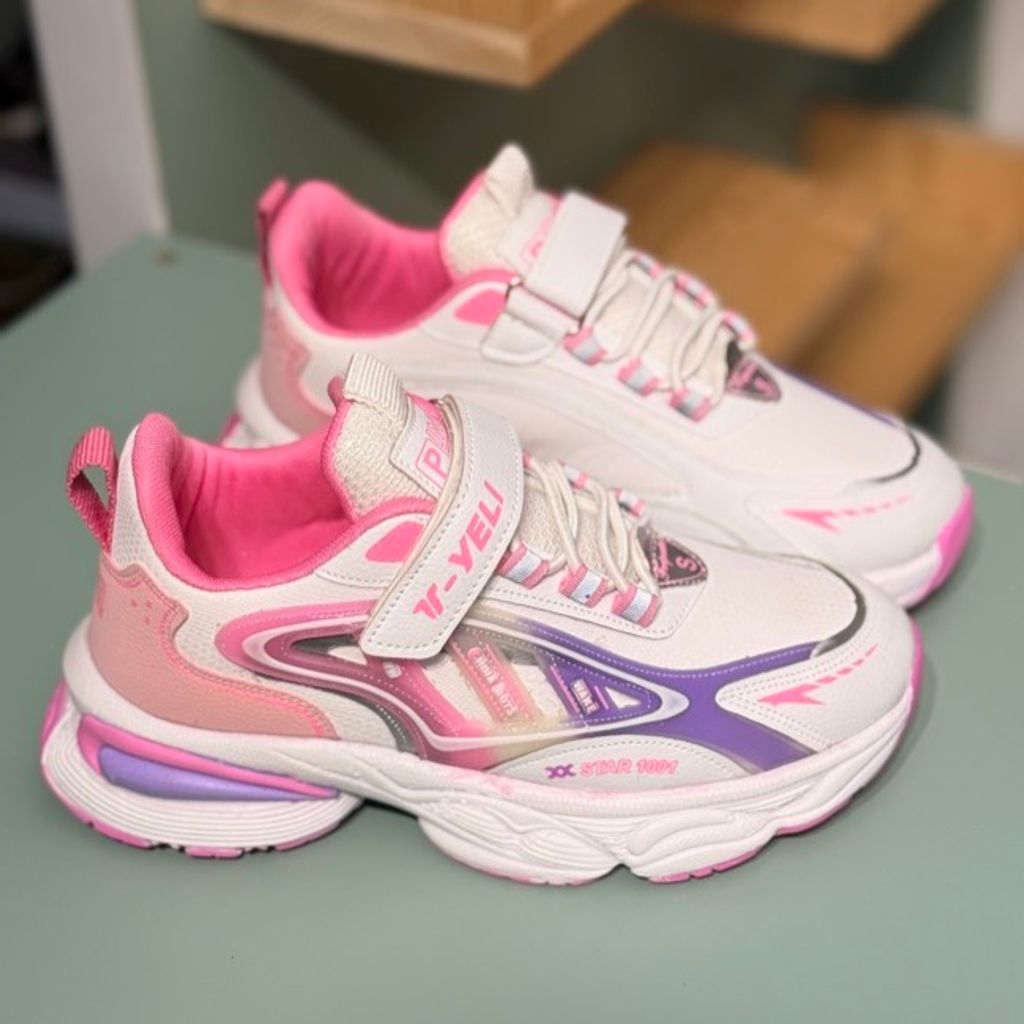 خرید اینترنتی قیمت کتونی بچگانه طرح Yelli پالیز کد 4070104