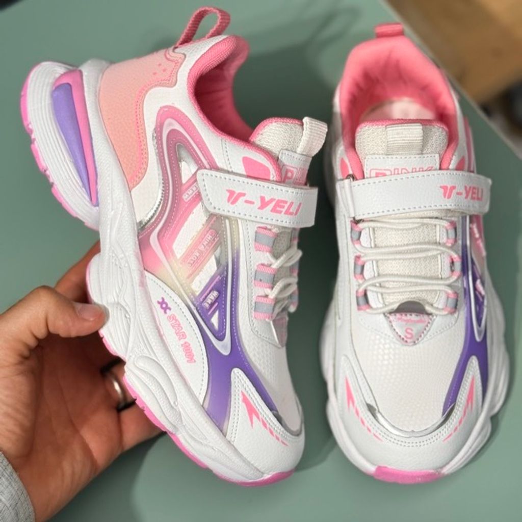 خرید اینترنتی قیمت کتونی بچگانه طرح Yelli پالیز کد 4070104