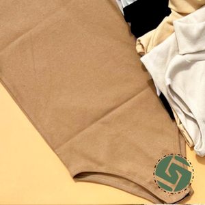 قیمت بادی یقه اسکی آستین حلقه ای کبریتی