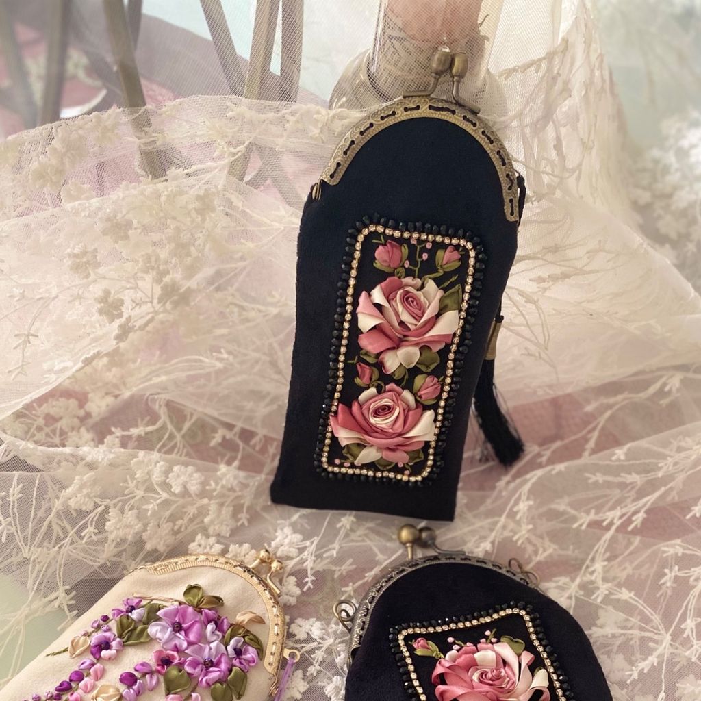 قیمت ارزان کیف عینک مدل قصر گل