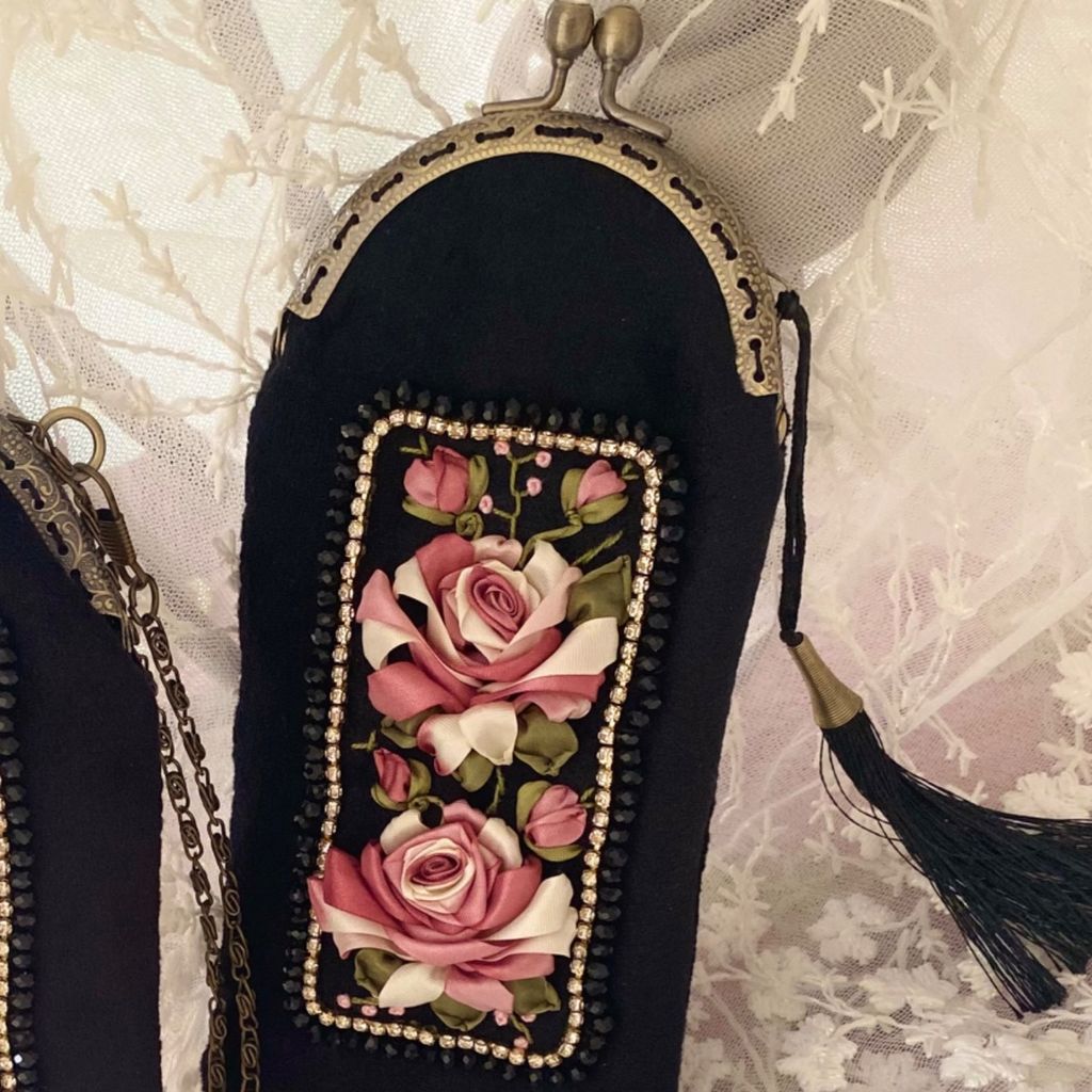 قیمت ارزان کیف عینک مدل قصر گل