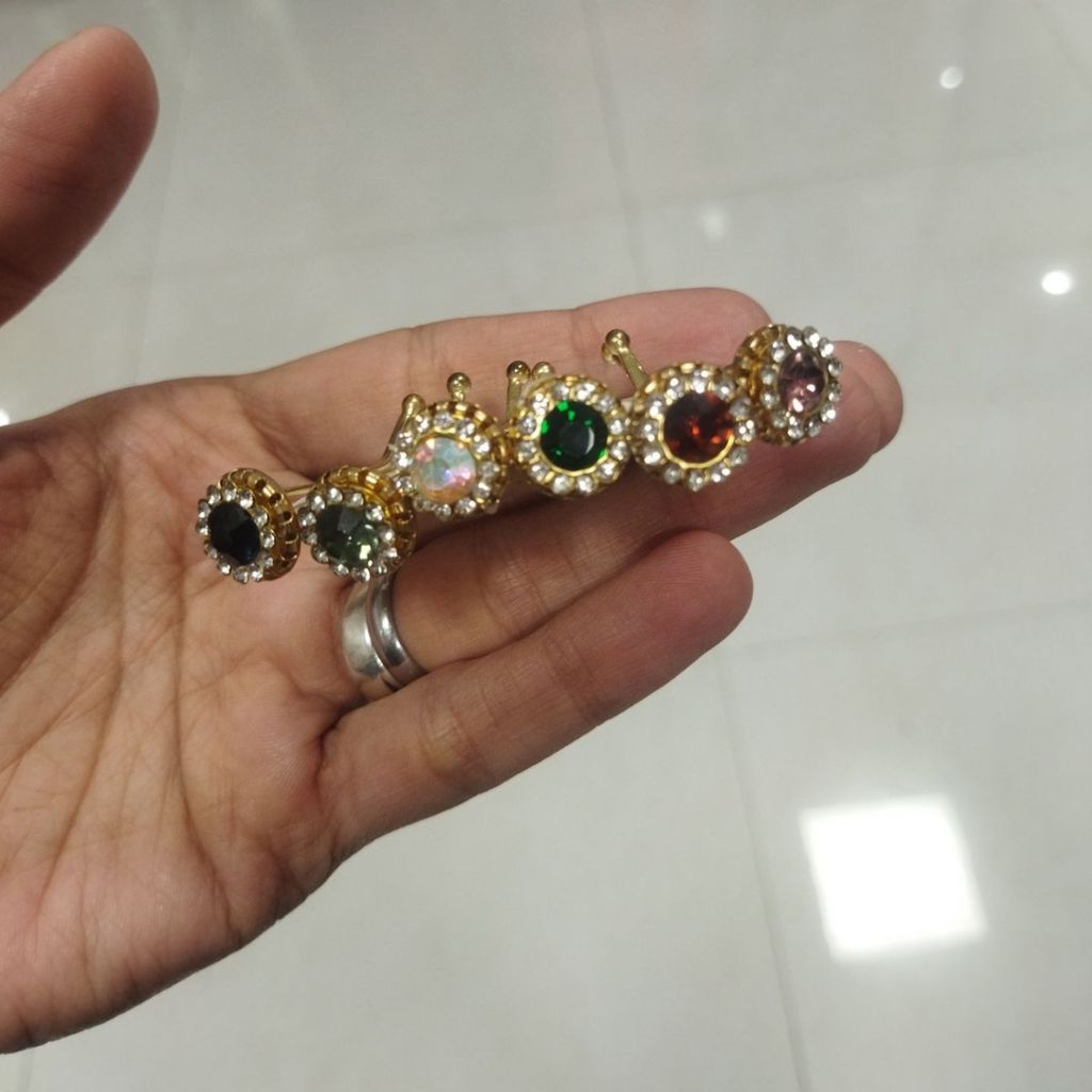 قیمت گیره روسری نگین دار