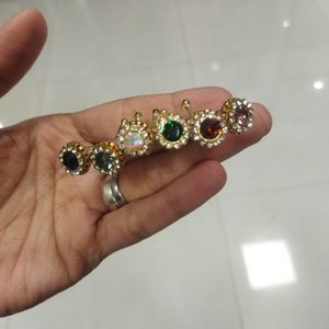 گیره روسری نگین دار