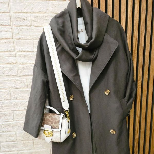 پالتو شال دار مدل آوینو دارای آستر