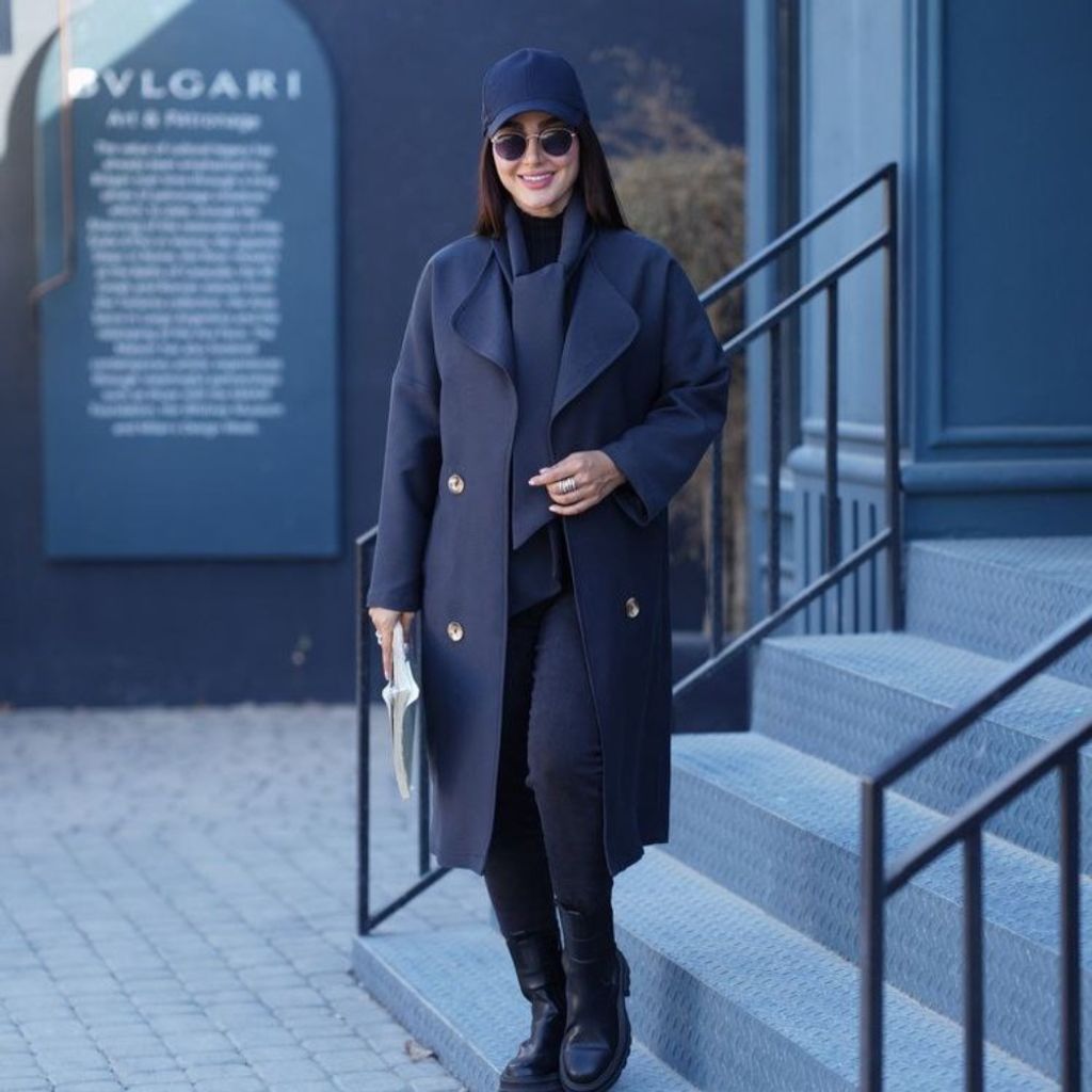 خرید آنلاین پالتو شال دار مدل آوینو دارای آستر