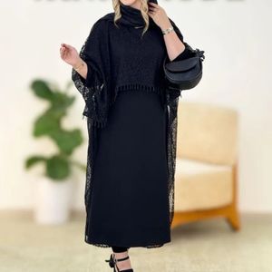 ست رویه پیراهن سرمه