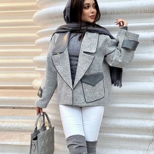 خرید اینترنتی پالتو جناغی قد70 استرکشی شده