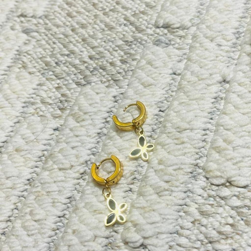 قیمت گوشواره کلیپسی طرح پروانه - zivar_j - Gosh - 005