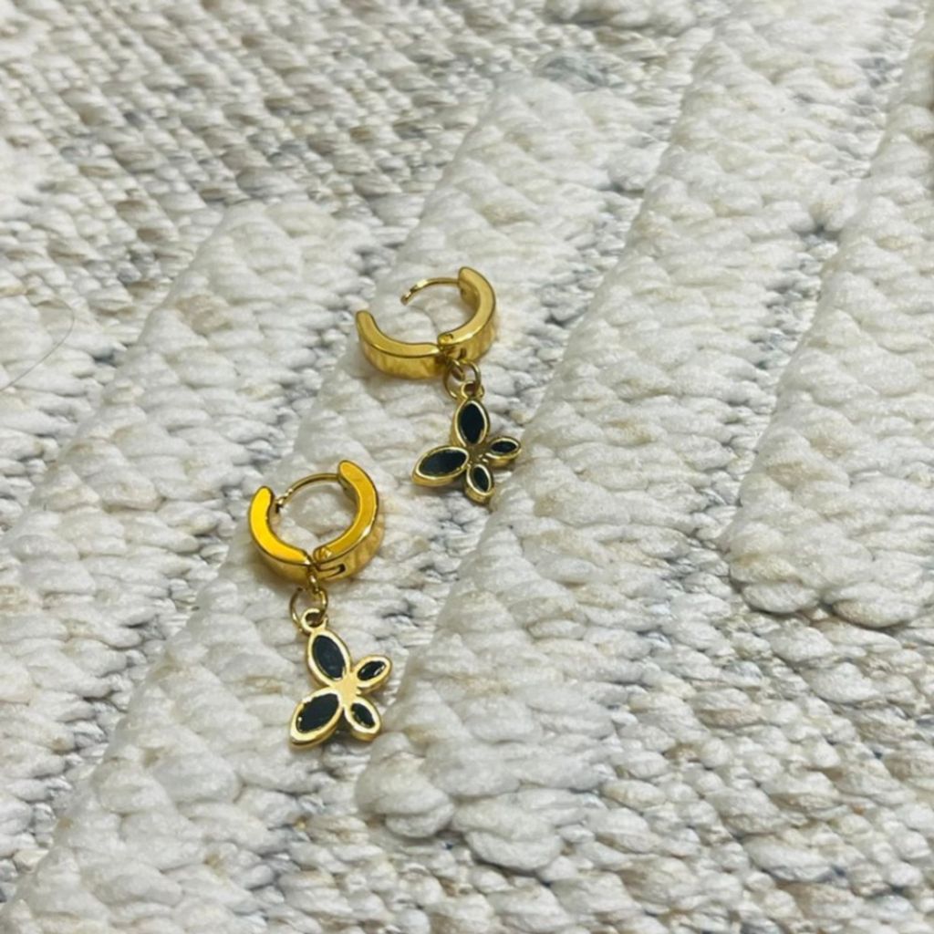 فروش اینترنتی گوشواره کلیپسی طرح پروانه - zivar_j - Gosh - 005