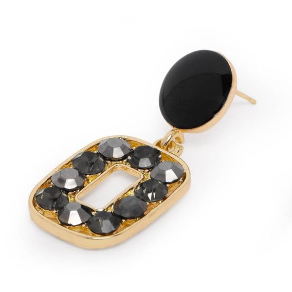 گوشواره میخی آویز طرح مستطیل - zivar_j - Gosh - 006