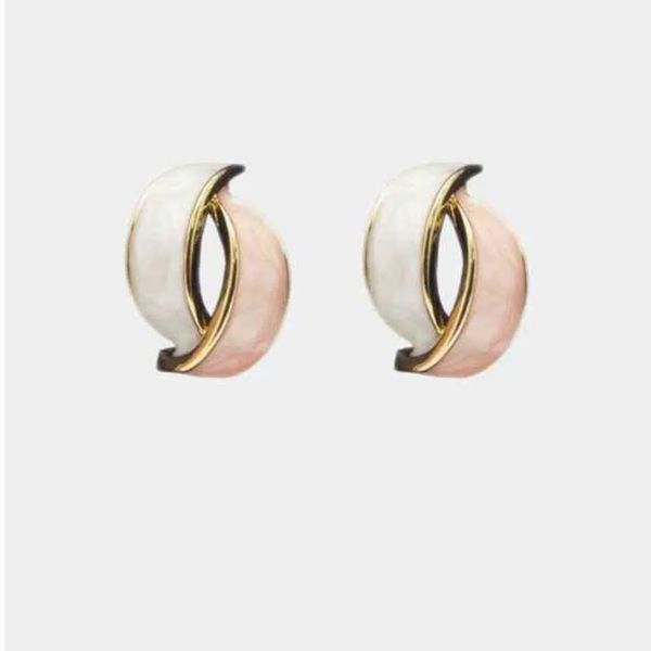 گوشواره میخی طرح مارپیچ - zivar_j - Gosh - 009