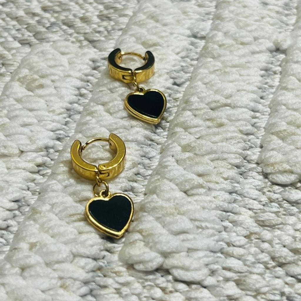 فروش اینترنتی گوشواره کلیپسی طرح قلب - zivar_j - Gosh - 010