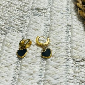 خرید اینترنتی گوشواره کلیپسی طرح قلب - zivar_j - Gosh - 010