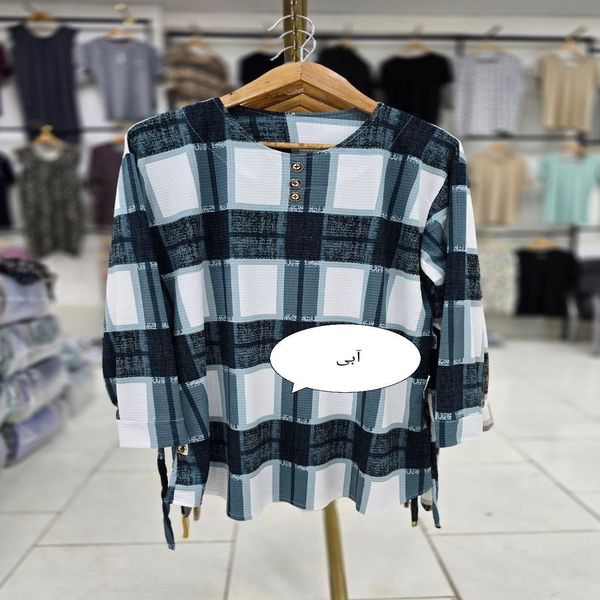 تونیک مانتویی زنانه چهارخونه پاییرث