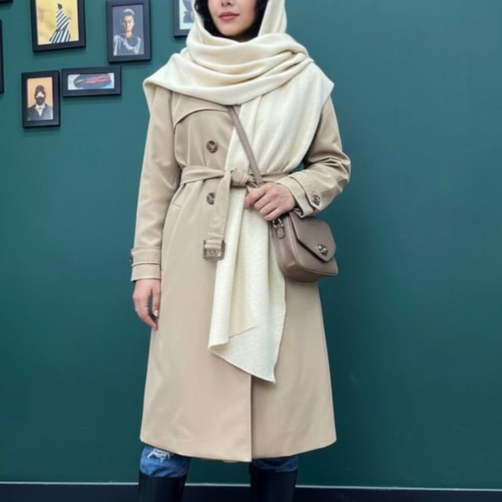 خرید اینترنتی بارونی(ترنچ کت)ضدآب زنانه در رنگبندی