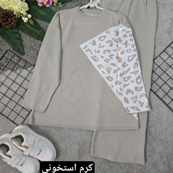 ست بافت زنانه طرح داماس