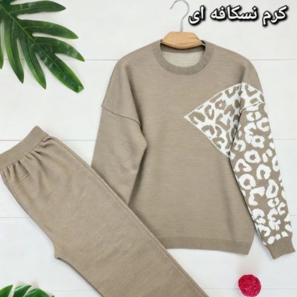 ست بافت زنانه طرح داماس